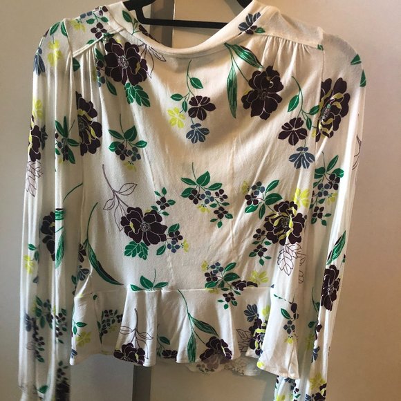 Free people Wrap Top Floral - Picture 4 of 4
